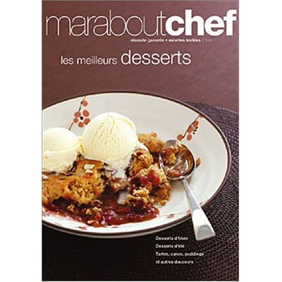 Marabout Les Meilleurs Desserts - Publicité Marabout Les Meilleurs Desserts - Publicité