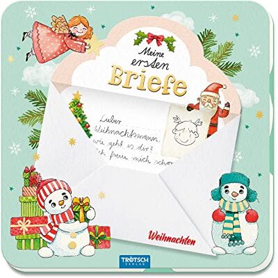Trötsch Livre de Lettres de Noël - Ensemble de Papeterie Festive - Publicité Trötsch Livre de Lettres de Noël - Ensemble de Papeterie Festive - Publicité