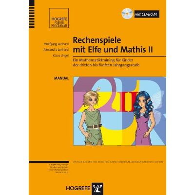 Wolfgang Lenhard Rechenspiele Mit Elfe Und Mathis Ii: Ein Mathematiktraining Für Kinder Der Dritten Bis Fünften Jahrgangsstufe - Publicité Wolfgang Lenhard Rechenspiele Mit Elfe Und Mathis Ii: Ein Mathematiktraining Für Kinder Der Dritten Bis Fünften Jahrgangsstufe - Publicité