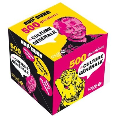 Solar Roll'Cube : 500 Questions De Culture Générale. Vol. 2 - Publicité Solar Roll'Cube : 500 Questions De Culture Générale. Vol. 2 - Publicité