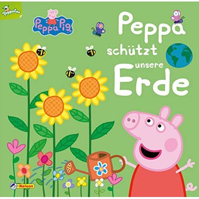 Peppa: Peppa Schützt Unsere Erde: Für Kita-Kinder: Einfache Tipps & Tricks Für Den Alltäglichen Umweltschutz (Peppa Pig) - Publicité Peppa: Peppa Schützt Unsere Erde: Für Kita-Kinder: Einfache Tipps & Tricks Für Den Alltäglichen Umweltschutz (Peppa Pig) - Publicité