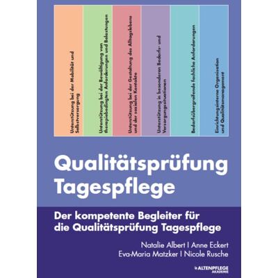 Natalie Albert Qualitätsprüfung Tagespflege: Der Kompetente Begleiter Für Die Qualitätsprüfung Tagespflege - Publicité Natalie Albert Qualitätsprüfung Tagespflege: Der Kompetente Begleiter Für Die Qualitätsprüfung Tagespflege - Publicité