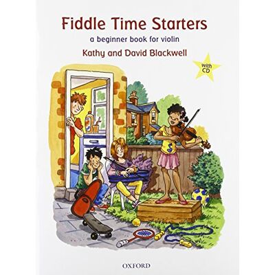 Kathy Blackwell Fiddle Time Starters + Cd: A Beginner Book For Violin - Publicité Kathy Blackwell Fiddle Time Starters + Cd: A Beginner Book For Violin - Publicité