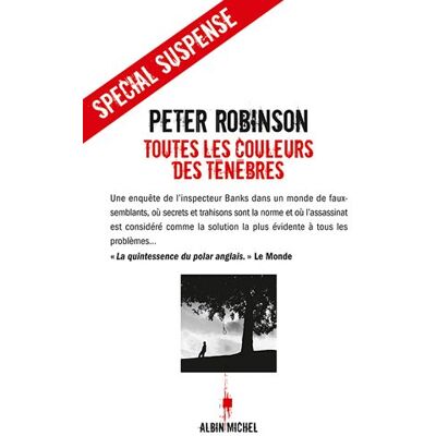 Peter Robinson Toutes Les Couleurs Des Ténèbres - Publicité Peter Robinson Toutes Les Couleurs Des Ténèbres - Publicité