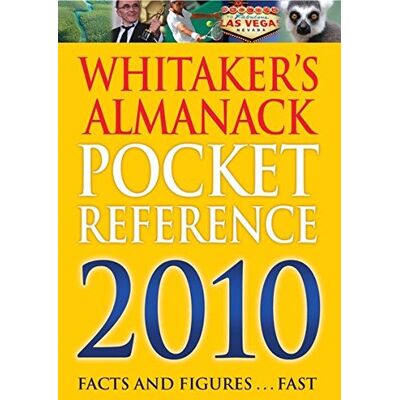 Whitaker'S Almanack Pocket Reference 2010 - Publicité Whitaker'S Almanack Pocket Reference 2010 - Publicité
