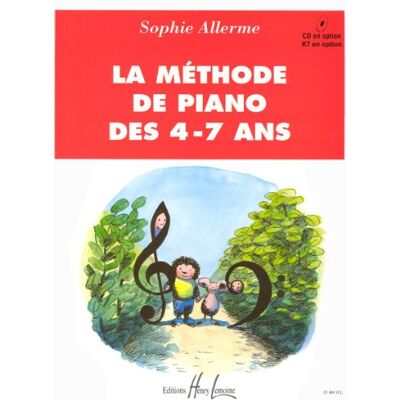 Allerme Sophie Méthode De Piano Des 4-7 Ans - Publicité Allerme Sophie Méthode De Piano Des 4-7 Ans - Publicité