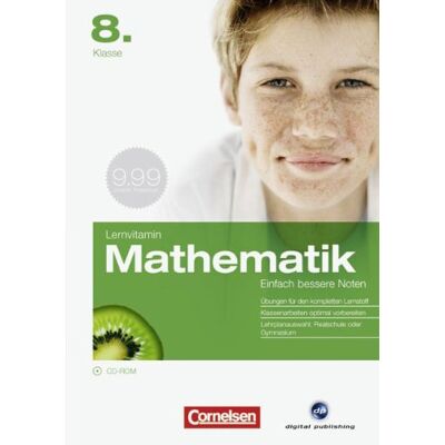 Cornelsen Lernvitamin M - Mathematik 8. Klasse - Publicité Cornelsen Lernvitamin M - Mathematik 8. Klasse - Publicité