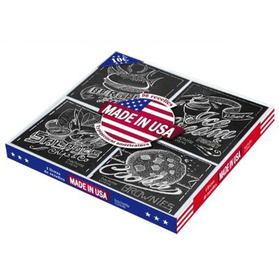 Hachette Made In Usa : 90 Recettes Typiquement Américaines - Publicité Hachette Made In Usa : 90 Recettes Typiquement Américaines - Publicité