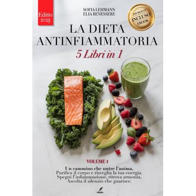 Sofia Lehmann Dieta Antinfiammatoria E Fodmap: 5 Libri In 1 - Ediz. 2025: Rafforza Il Sistema Immunitario, Riattiva Il Metabolismo E Riduci L’infiammazione +200 Ricette Detox E Digiuno Intermittente. Ebook Incluso - Publicité Sofia Lehmann Dieta Antinfiammatoria E Fodmap: 5 Libri In 1 - Ediz. 2025: Rafforza Il Sistema Immunitario, Riattiva Il Metabolismo E Riduci L’infiammazione +200 Ricette Detox E Digiuno Intermittente. Ebook Incluso - Publicité