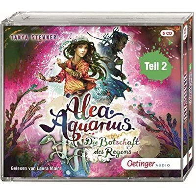 Tanya Stewner Alea Aquarius: Die Botschaft Des Regens Teil 2 (5 Cd) - Publicité Tanya Stewner Alea Aquarius: Die Botschaft Des Regens Teil 2 (5 Cd) - Publicité