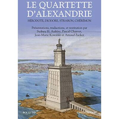 Aufrère, Sydney Hervé Le Quartette D'Alexandrie : Hérodote, Diodore, Strabon, Chérémon - Publicité Aufrère, Sydney Hervé Le Quartette D'Alexandrie : Hérodote, Diodore, Strabon, Chérémon - Publicité