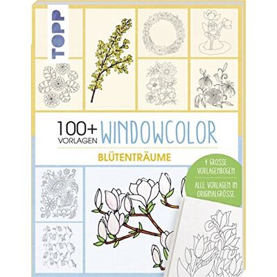 frechverlag Vorlagenmappe Windowcolor - Blütenträume: Mappe Inkl. Anleitungsheft Und Vier Große Vorlagenbögen Und Über 100 Vorlagenzeichnungen In Originalgröße - Publicité frechverlag Vorlagenmappe Windowcolor - Blütenträume: Mappe Inkl. Anleitungsheft Und Vier Große Vorlagenbögen Und Über 100 Vorlagenzeichnungen In Originalgröße - Publicité