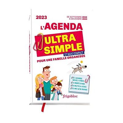 XXX L'Agenda Ultra Simple Et Maxi Compact Pour Une Famille Organisée 2023 : De Septembre 2022 À Décembre 2023 - Publicité XXX L'Agenda Ultra Simple Et Maxi Compact Pour Une Famille Organisée 2023 : De Septembre 2022 À Décembre 2023 - Publicité