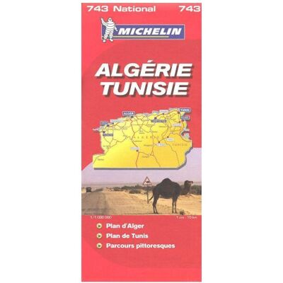 Michelin Algérie Tunisie : 1/1 00 000 - Publicité Michelin Algérie Tunisie : 1/1 00 000 - Publicité