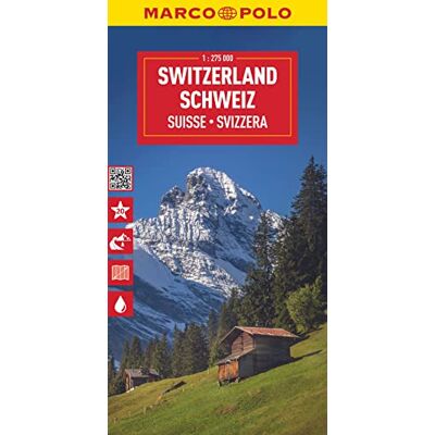 Marco Polo Reisekarte Schweiz 1:275.000 - Publicité Marco Polo Reisekarte Schweiz 1:275.000 - Publicité