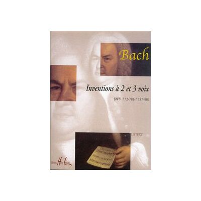 Bach Inventions 2 Et 3 Voix - Publicité Bach Inventions 2 Et 3 Voix - Publicité