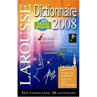 Larousse Maxipoche - Publicité Larousse Maxipoche - Publicité