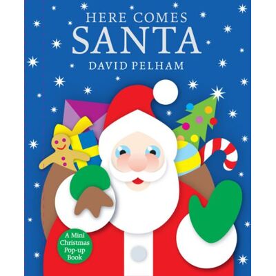 David Pelham Here Comes Santa: A Mini Holiday Pop-Up - Publicité David Pelham Here Comes Santa: A Mini Holiday Pop-Up - Publicité