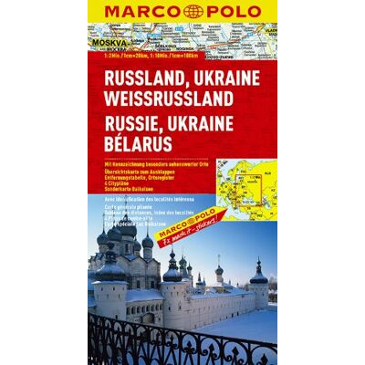 Russland/ukraine/weißrussland 1:2 Mio./1:10 Mio.: Mit Kennzeichnung Besonders Sehenswerter Orte. Übersichtskarte Zum Ausklappen, Entfernungstabelle, ... Sonderkarte Baikalsee (Marco Polo Maps) - Publicité Russland/ukraine/weißrussland 1:2 Mio./1:10 Mio.: Mit Kennzeichnung Besonders Sehenswerter Orte. Übersichtskarte Zum Ausklappen, Entfernungstabelle, ... Sonderkarte Baikalsee (Marco Polo Maps) - Publicité