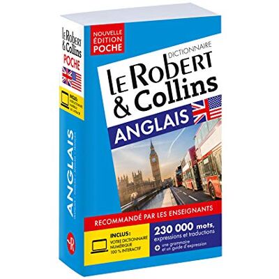 Le Robert & Collins Anglais Poche : Français-Anglais, Anglais-Français - Publicité Le Robert & Collins Anglais Poche : Français-Anglais, Anglais-Français - Publicité