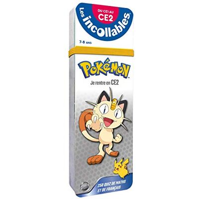 Play Bac Les Incollables, Pokémon : Je Rentre En Ce2, 7-8 Ans : Du Ce1 Au Ce2 - Publicité Play Bac Les Incollables, Pokémon : Je Rentre En Ce2, 7-8 Ans : Du Ce1 Au Ce2 - Publicité