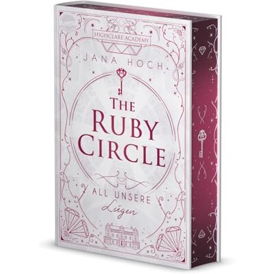 Jana Hoch The Ruby Circle (2). All Unsere Lügen: Band 2 Der Highclare-Academy-Reihe: Dramatisch, Glamourös Und Hochromantisch. Für Alle Romance- Und Dark ... Und Charakterkarte In Der 1. Auflage) - Publicité Jana Hoch The Ruby Circle (2). All Unsere Lügen: Band 2 Der Highclare-Academy-Reihe: Dramatisch, Glamourös Und Hochromantisch. Für Alle Romance- Und Dark ... Und Charakterkarte In Der 1. Auflage) - Publicité