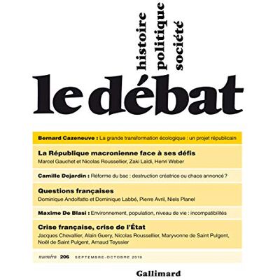 Collectif Débat (Le), N° 206 - Publicité Collectif Débat (Le), N° 206 - Publicité