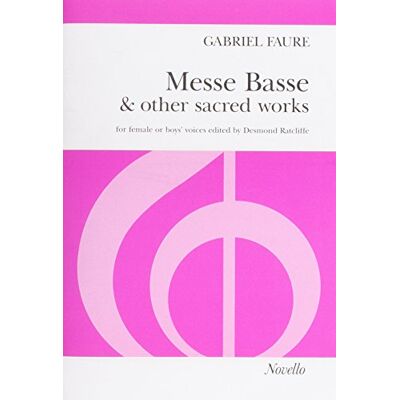 Various Gabriel Faure Messe Basse And Other Sacred Works (Ssa) Chor - Publicité Various Gabriel Faure Messe Basse And Other Sacred Works (Ssa) Chor - Publicité