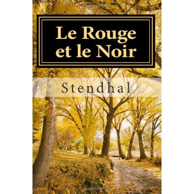 Stendhal Le Rouge Et Le Noir - Publicité Stendhal Le Rouge Et Le Noir - Publicité