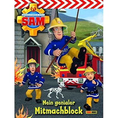 Panini Feuerwehrmann Sam Activityblock: Mein Genialer Mitmachblock - Publicité Panini Feuerwehrmann Sam Activityblock: Mein Genialer Mitmachblock - Publicité