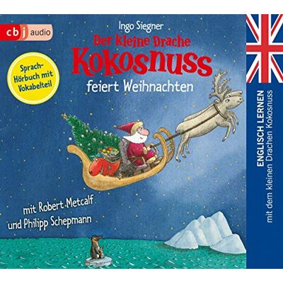 Ingo Siegner Der Kleine Drache Kokosnuss Feiert Weihnachten: Englisch Lernen Mit Dem Kleinen Drachen Kokosnuss. Sprachhörbuch Mit Vokabelteil (Die Englisch Lernreihe Mit Dem Kleinen Drache Kokosnuss, Band 4) - Publicité Ingo Siegner Der Kleine Drache Kokosnuss Feiert Weihnachten: Englisch Lernen Mit Dem Kleinen Drachen Kokosnuss. Sprachhörbuch Mit Vokabelteil (Die Englisch Lernreihe Mit Dem Kleinen Drache Kokosnuss, Band 4) - Publicité