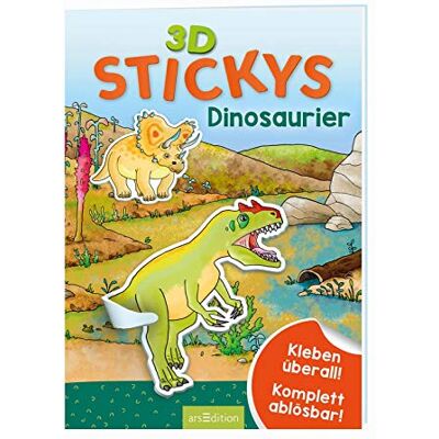 3d-Stickys Dinosaurier: Kleben Überall! - Komplett Ablösbar! - Publicité 3d-Stickys Dinosaurier: Kleben Überall! - Komplett Ablösbar! - Publicité