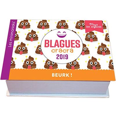 Collectif Blagues Cracra 2019 : Pour Les Enfants - Publicité Collectif Blagues Cracra 2019 : Pour Les Enfants - Publicité