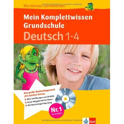 Die Kleinen Lerndrachen: Mein Komplettwissen Grundschule, Deutsch 1.-4. Klasse: Das Komplette Grundschul-Wissen Mit Cd-Rom - Publicité Die Kleinen Lerndrachen: Mein Komplettwissen Grundschule, Deutsch 1.-4. Klasse: Das Komplette Grundschul-Wissen Mit Cd-Rom - Publicité