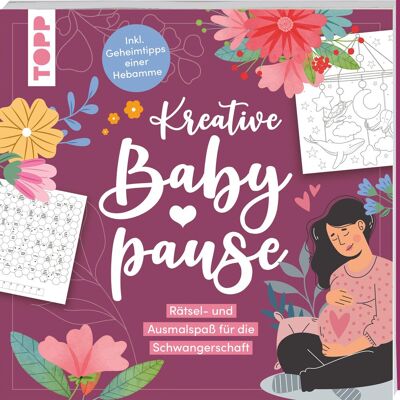 frechverlag Kreative Babypause: Rätsel- Und Ausmalspaß Für Die Schwangerschaft - Inklusive Geheimtipps Einer Hebamme - Publicité frechverlag Kreative Babypause: Rätsel- Und Ausmalspaß Für Die Schwangerschaft - Inklusive Geheimtipps Einer Hebamme - Publicité