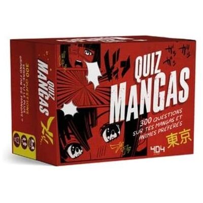Mini Quiz Manga : 300 Questions ! - Publicité Mini Quiz Manga : 300 Questions ! - Publicité