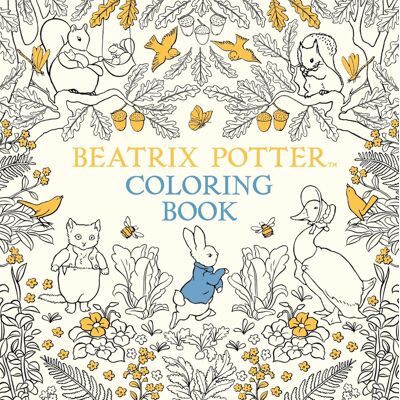 The Beatrix Potter Colouring Book (Peter Rabbit) - Publicité The Beatrix Potter Colouring Book (Peter Rabbit) - Publicité