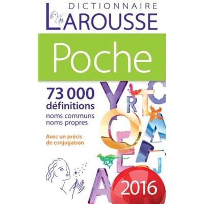 Le Dictionnaire Larousse De Poche 2016 - Publicité Le Dictionnaire Larousse De Poche 2016 - Publicité