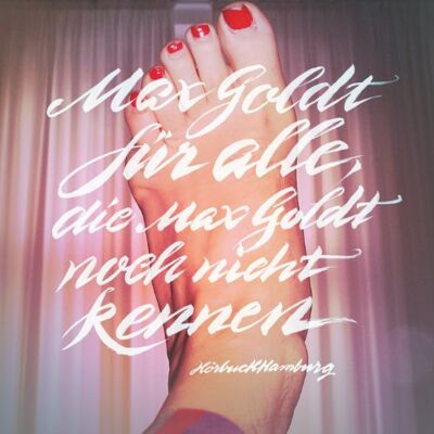 Max Goldt Für Alle, Die Max Goldt Noch Nicht Kennen - Publicité Max Goldt Für Alle, Die Max Goldt Noch Nicht Kennen - Publicité
