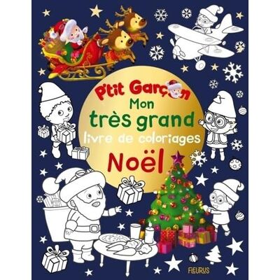 Mon Très Grand Livre De Coloriages Noël - Publicité Mon Très Grand Livre De Coloriages Noël - Publicité