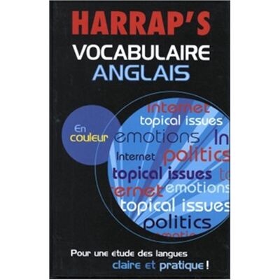 P. Sommer Harrap'S Vocabulaire Anglais - Publicité P. Sommer Harrap'S Vocabulaire Anglais - Publicité