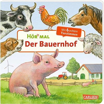 Anne Möller Hör Mal (Soundbuch): Der Bauernhof: Zum Hören, Schauen Und Mitmachen Ab 2 Jahren. Mit Echten Geräuschen - Publicité Anne Möller Hör Mal (Soundbuch): Der Bauernhof: Zum Hören, Schauen Und Mitmachen Ab 2 Jahren. Mit Echten Geräuschen - Publicité