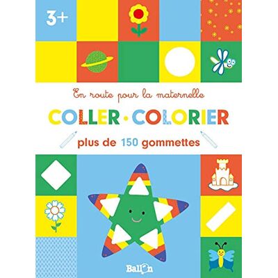 Ballon Coller, Colorier, 3+ : Plus De 150 Gommettes - Publicité Ballon Coller, Colorier, 3+ : Plus De 150 Gommettes - Publicité