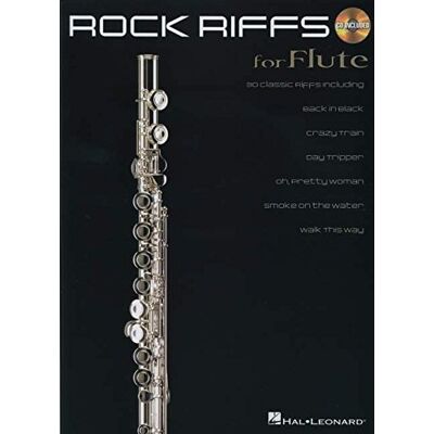 Various Rock Riffs Flute Bk/cd - Publicité Various Rock Riffs Flute Bk/cd - Publicité