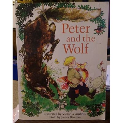James Riordan Peter And The Wolf - Publicité James Riordan Peter And The Wolf - Publicité