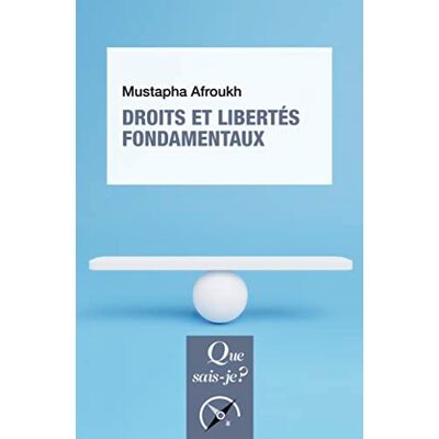Mustapha Afroukh Droits Et Libertés Fondamentaux - Publicité Mustapha Afroukh Droits Et Libertés Fondamentaux - Publicité