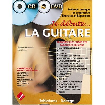Collectif Je Debute La Guitare (Version Dvd) - Publicité Collectif Je Debute La Guitare (Version Dvd) - Publicité