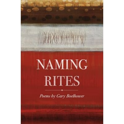 Gary Boelhower Naming Rites: Poems - Publicité Gary Boelhower Naming Rites: Poems - Publicité