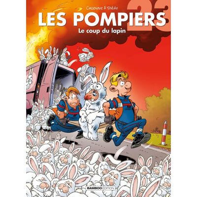 Les Pompiers. Vol. 23. Le Coup Du Lapin - Publicité Les Pompiers. Vol. 23. Le Coup Du Lapin - Publicité