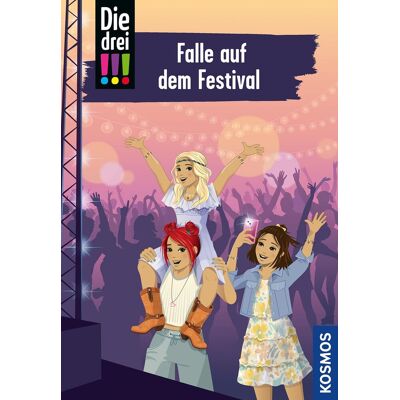 Kirsten Vogel Die Drei !!!, 118, Falle Auf Dem Festival: Ein Spannender Fall In Der Beliebten Detektivinnen-Reihe Für Krimi-Fans Ab 10 Jahren - Kim, Franzi Und Marie Ermitteln Beim Musikfestival. Publicité Kirsten Vogel Die Drei !!!, 118, Falle Auf Dem Festival: Ein Spannender Fall In Der Beliebten Detektivinnen-Reihe Für Krimi-Fans Ab 10 Jahren - Kim, Franzi Und Marie Ermitteln Beim Musikfestival. Publicité